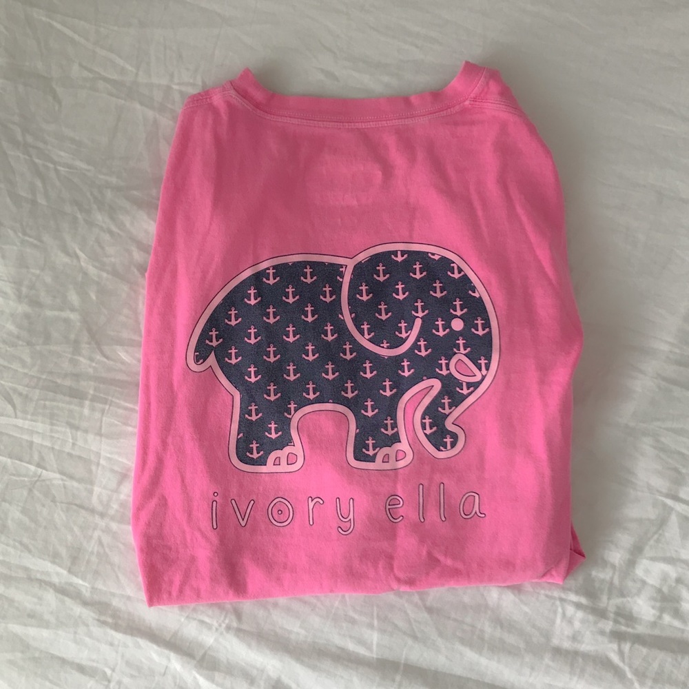 Ivory Ella Logo Long Sleeve - Picture 3 of 3